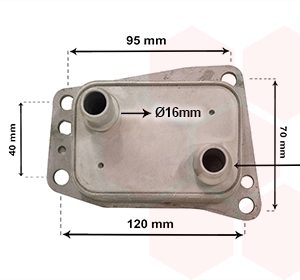 Radiator ulei motor VAN WEZEL 18013719 – PEOUGET | AutoRival