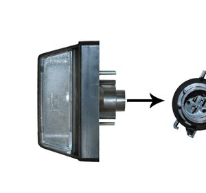 Iluminare numar de circulatie VAN WEZEL 2813919 – PEOUGET | AutoRival