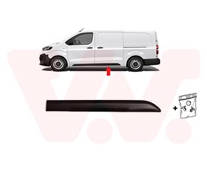 Elemente decorative / protectie portiera VAN WEZEL 3892425 – PEOUGET | AutoRival