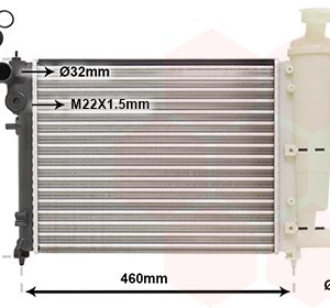 Radiator racire motor VAN WEZEL 40002012 – PEOUGET | AutoRival