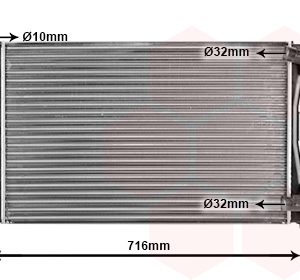Radiator racire motor VAN WEZEL 40002196 – PEOUGET | AutoRival
