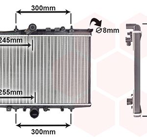 Radiator racire motor VAN WEZEL 40002202 – PEOUGET | AutoRival