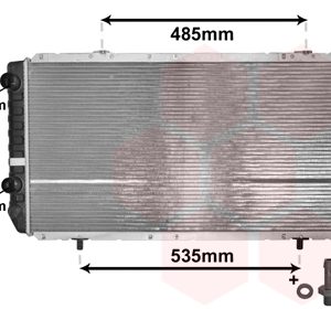 Radiator racire motor VAN WEZEL 40002268 – PEOUGET | AutoRival