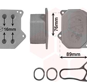 Radiator ulei motor VAN WEZEL 40003400 – PEOUGET | AutoRival