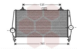 Intercooler compresor VAN WEZEL 40004338 – PEOUGET | AutoRival
