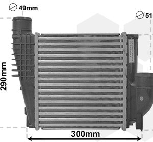 Intercooler compresor VAN WEZEL 40004385 – PEOUGET | AutoRival