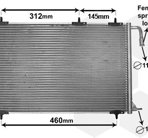 Condensator climatizare VAN WEZEL 40005257 – PEOUGET | AutoRival