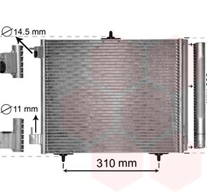 Condensator climatizare VAN WEZEL 40005295 – PEOUGET | AutoRival