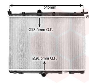 Radiator racire motor VAN WEZEL 40012703 – PEOUGET | AutoRival