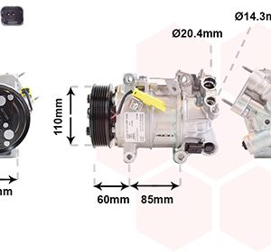 Compresor climatizare VAN WEZEL 4001K701 – PEOUGET | AutoRival