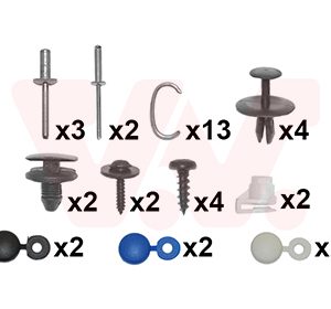 Set montaj bara protectie VAN WEZEL 4032794 – PEOUGET | AutoRival