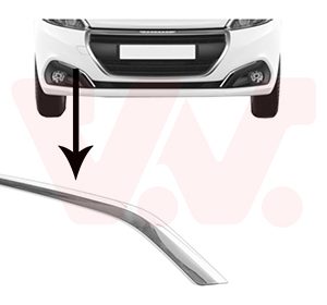 Banda de protectie bara de protectie VAN WEZEL 4035582 – PEOUGET | AutoRival