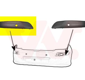 Banda de protectie bara de protectie VAN WEZEL 4042553 – PEOUGET | AutoRival