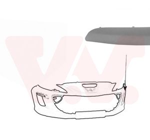 Banda de protectie bara de protectie VAN WEZEL 4042585 – PEOUGET | AutoRival