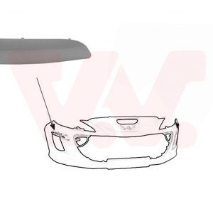 Banda de protectie bara de protectie VAN WEZEL 4042586 – PEOUGET | AutoRival