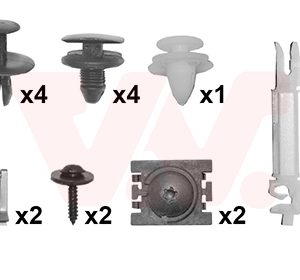 Set montaj aripa laterala VAN WEZEL 4042796 – PEOUGET | AutoRival