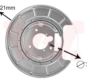 Protectie stropire disc frana VAN WEZEL 4047374 – PEOUGET | AutoRival