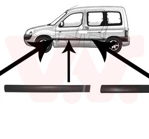 Elemente decorative / protectie aripa VAN WEZEL 4051421 – PEOUGET | AutoRival