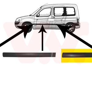 Elemente decorative / protectie portiera VAN WEZEL 4051425 – PEOUGET | AutoRival
