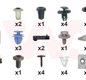 Set montaj aripa laterala VAN WEZEL 4075796 – PEOUGET | AutoRival