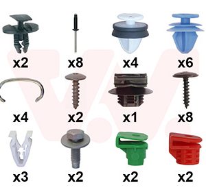 Set montaj bara protectie VAN WEZEL 4092793 – PEOUGET | AutoRival