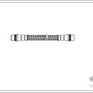 Furtun frana CORTECO 19018889