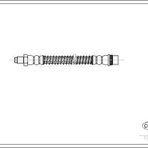 Furtun frana CORTECO 19018893