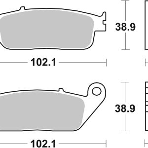 Set placute frana BREMBO 07074XS – PEOUGET | AutoRival