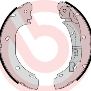 Set saboti frana BREMBO S 23 525 – PEOUGET | AutoRival