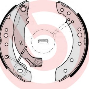 Set saboti frana BREMBO S 61 526 – PEOUGET | AutoRival