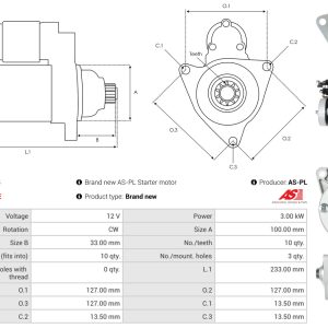 Alternator AS-PL A0359(SEG) – PEOUGET | AutoRival