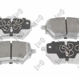 Set placute frana ABAKUS 231-02-123 – PEOUGET | AutoRival