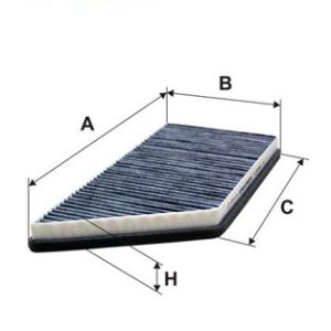 Filtru aer habitaclu FILTRON K 1066A – PEOUGET | AutoRival