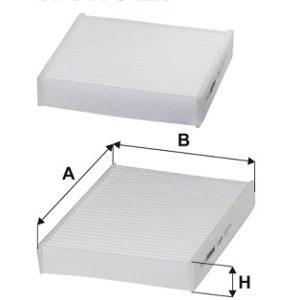 Filtru aer habitaclu FILTRON K 1179-2x – PEOUGET | AutoRival
