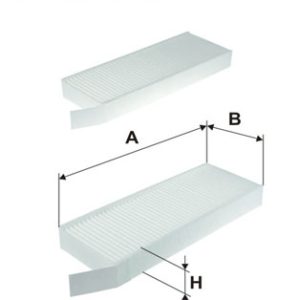 Filtru aer habitaclu FILTRON K 1328-2x – PEOUGET | AutoRival