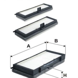 Filtru aer habitaclu FILTRON K 1363-3x – PEOUGET | AutoRival