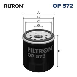 Filtru ulei FILTRON OP 572 – PEOUGET | AutoRival