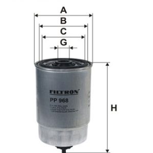 Filtru combustibil FILTRON PP 968 – PEOUGET | AutoRival