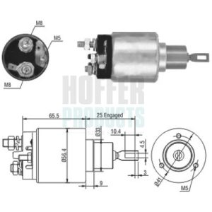Solenoid electromotor HOFFER 46103 – PEOUGET | AutoRival