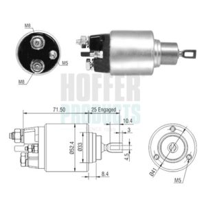 Solenoid electromotor HOFFER 46308 – PEOUGET | AutoRival