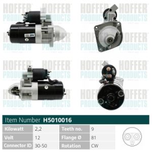 Electromotor HOFFER H5010016 – PEOUGET | AutoRival