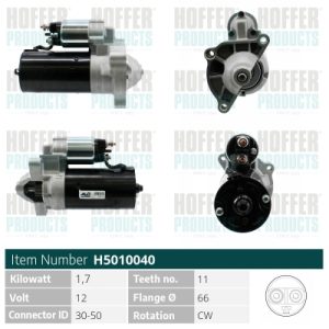 Electromotor HOFFER H5010040