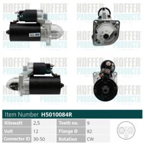Electromotor HOFFER H5010084R – PEOUGET | AutoRival