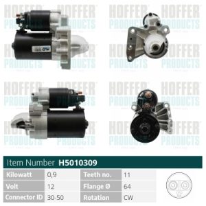 Electromotor HOFFER H5010309 – PEOUGET | AutoRival