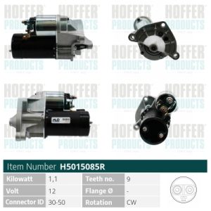 Electromotor HOFFER H5015085R – PEOUGET | AutoRival