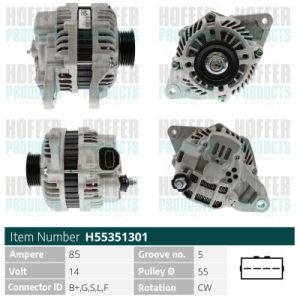 Alternator HOFFER H55351301 – PEOUGET | AutoRival