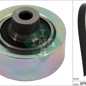 Set curea transmisie cu caneluri INA 529 0403 10 – PEOUGET | AutoRival