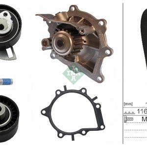 Set pompa apa + curea dintata INA 530 0691 30 – PEOUGET | AutoRival