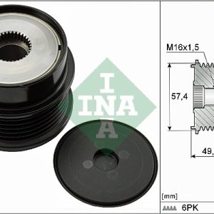Fulie alternator INA 535 0189 10 – PEOUGET | AutoRival