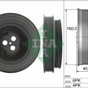 Fulie curea arbore cotit INA 544 0131 10 – PEOUGET | AutoRival